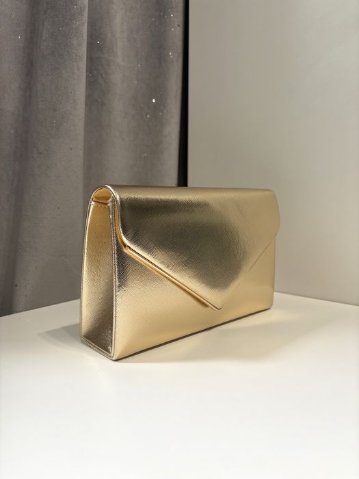 Kopertówka złota torebka wesele