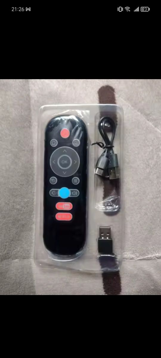 Comando com luz e teclado