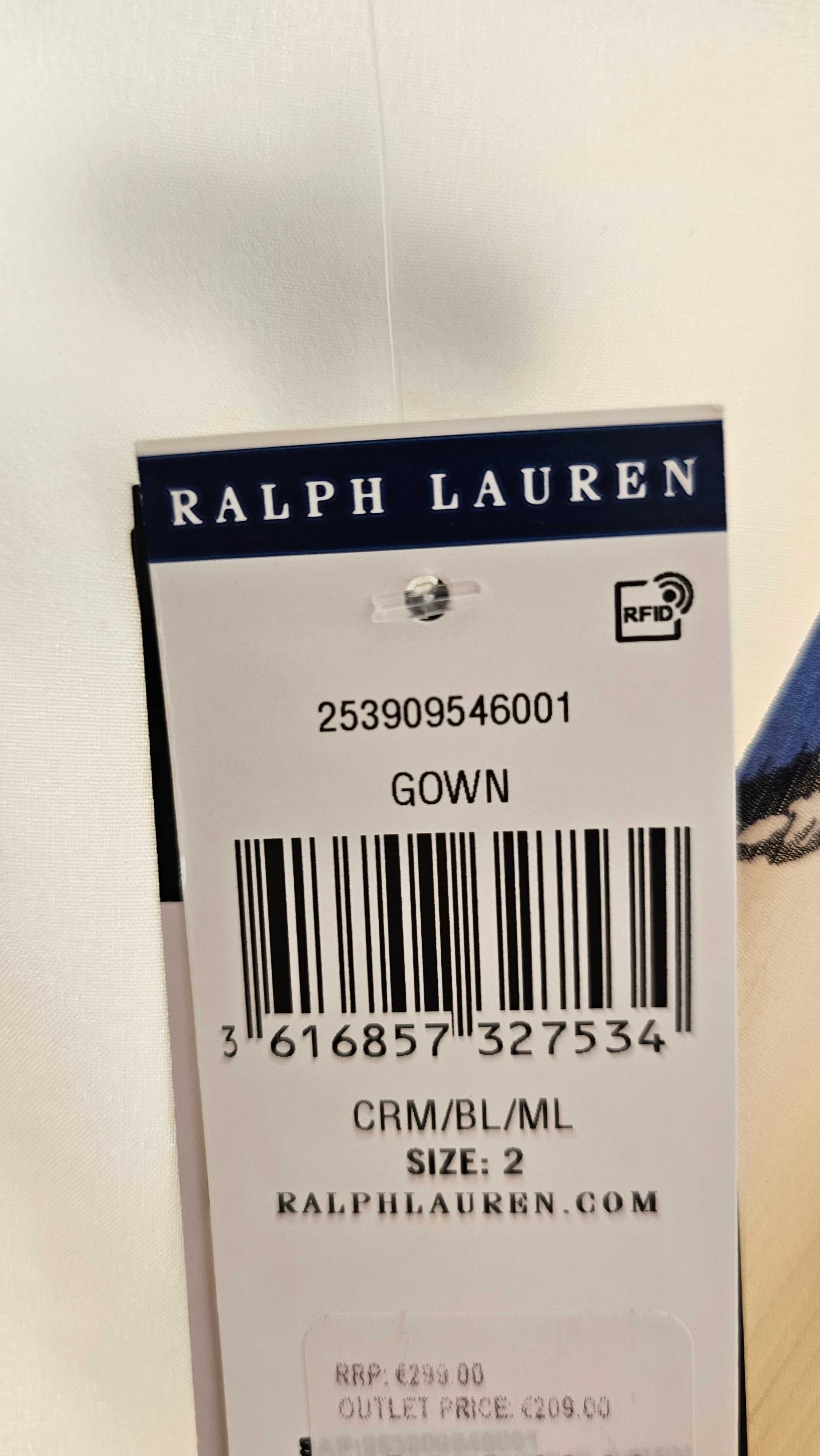 Vestido Ralph Lauren - Novo C/ etiqueta