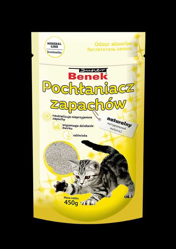 benek Pochłaniacz zapachów  - worek 0,45 kg naturalny