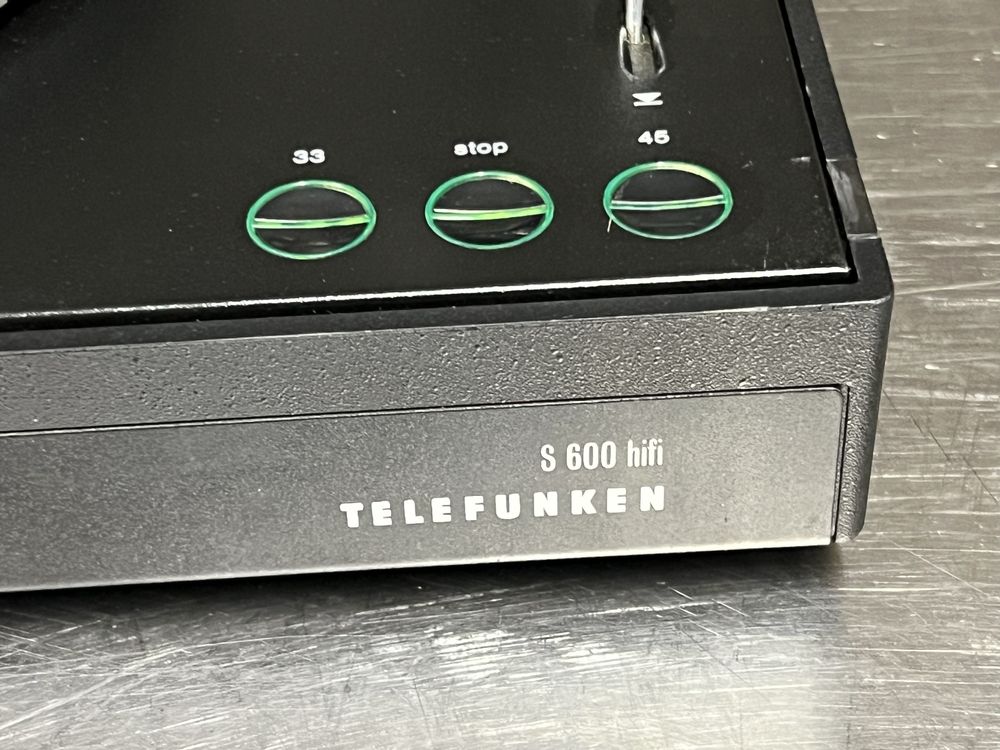 Giradiscos Telefunken  S600 HIFI excepcional  muito estimado