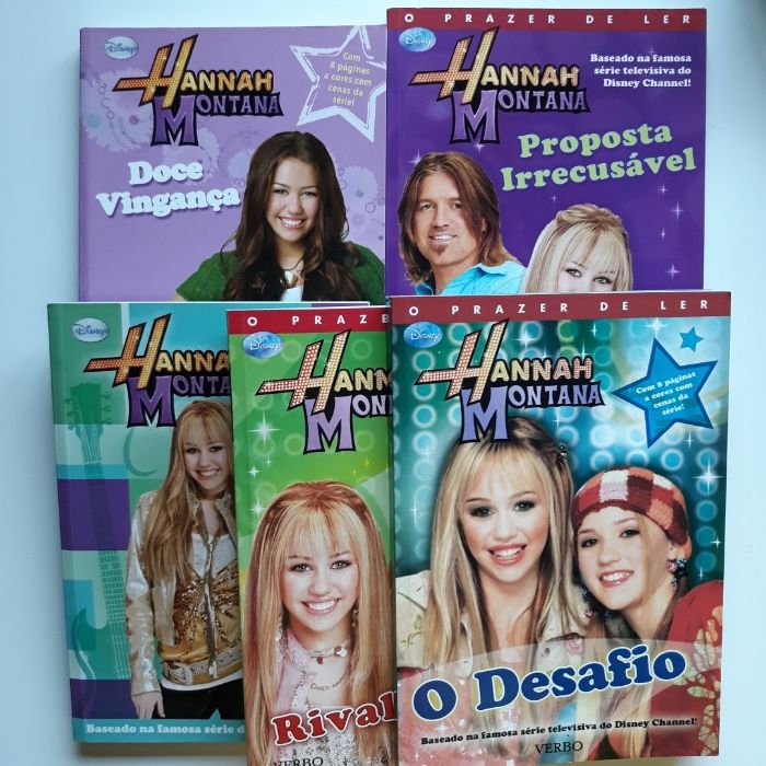 Hannah Montana Volumes 2, 8, 9, 11, 14.- novos