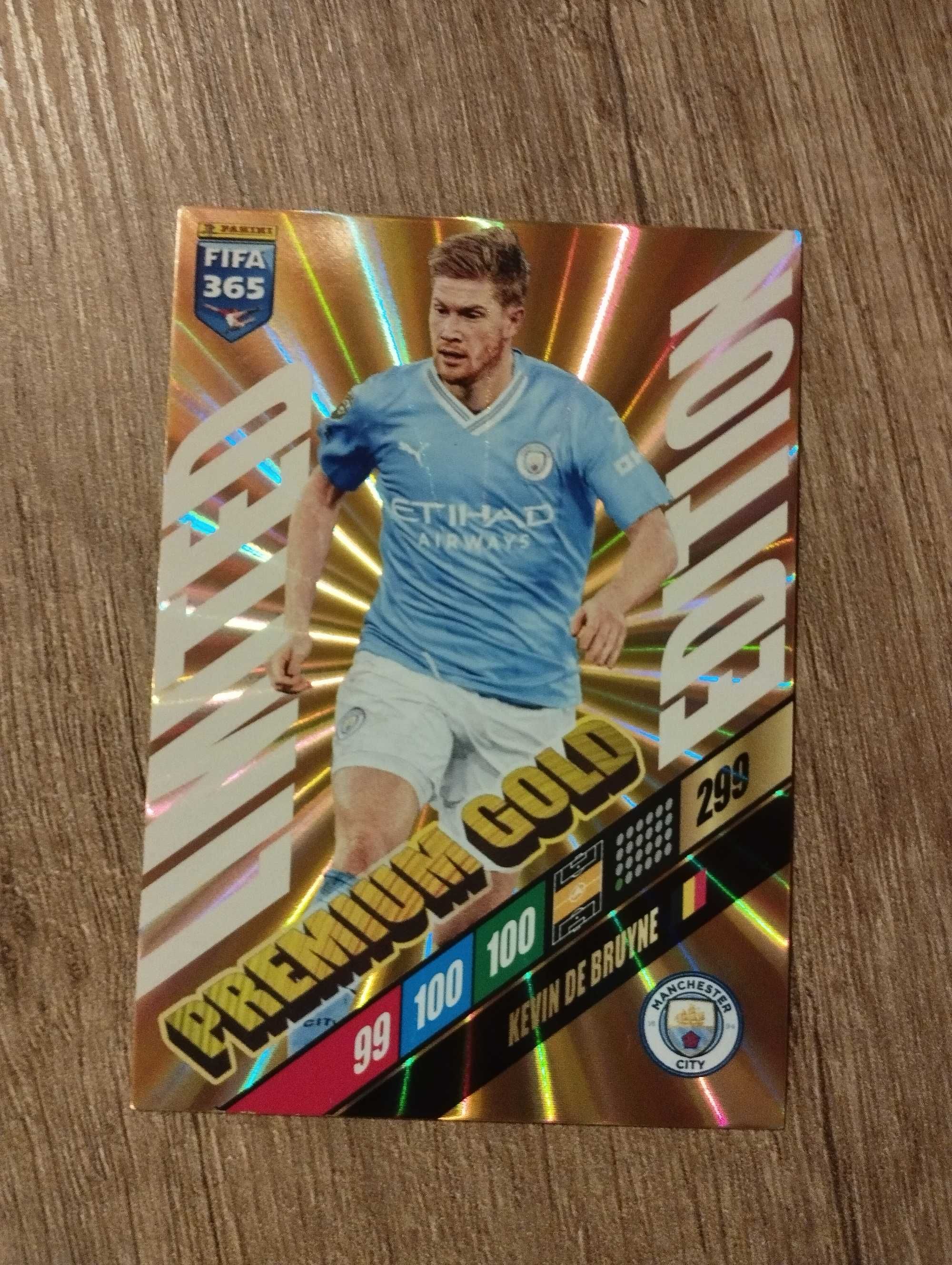 Karta premium gold 2024 r. Kevin De Bruyne Limited Edition FIFA 365