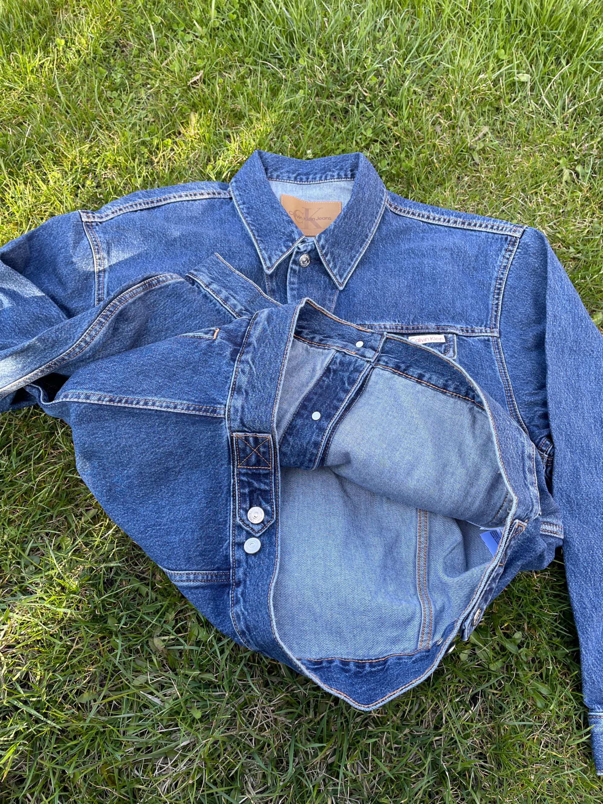 Calvin klein джинсовая куртка (ck 90s trucker jacket) c америки m,l,xl