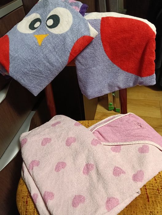 Ręcznik z kapturem dla dzieci