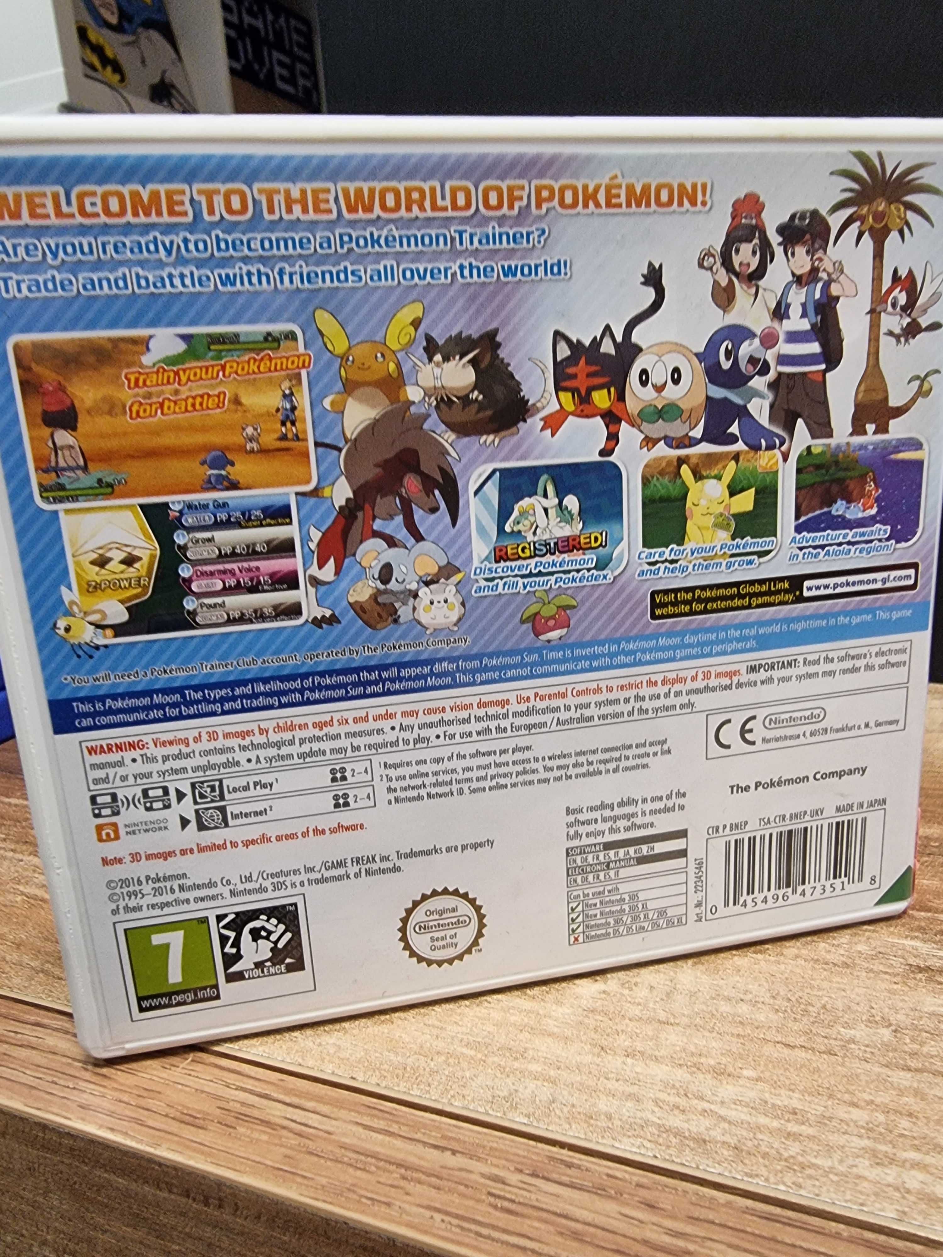 Pokemon Moon 3DS Sklep/Wysyłka/Wymiana