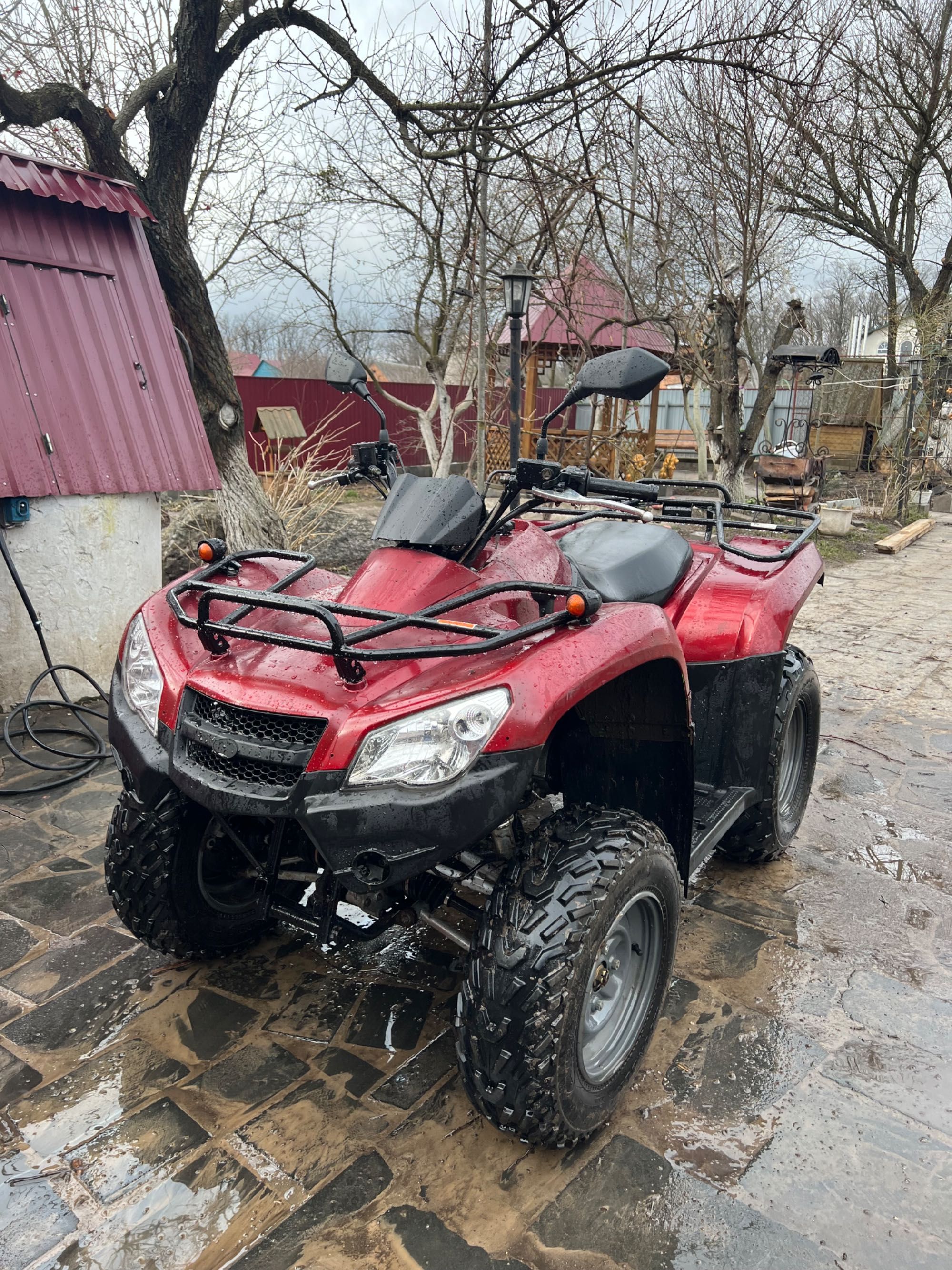 Квадроцикл 4х4 KYMCO MXU 400