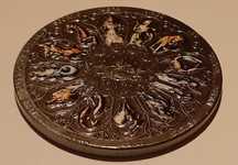 Moneta kolekcjonerska znaki zodiaku. Elżbieta II.