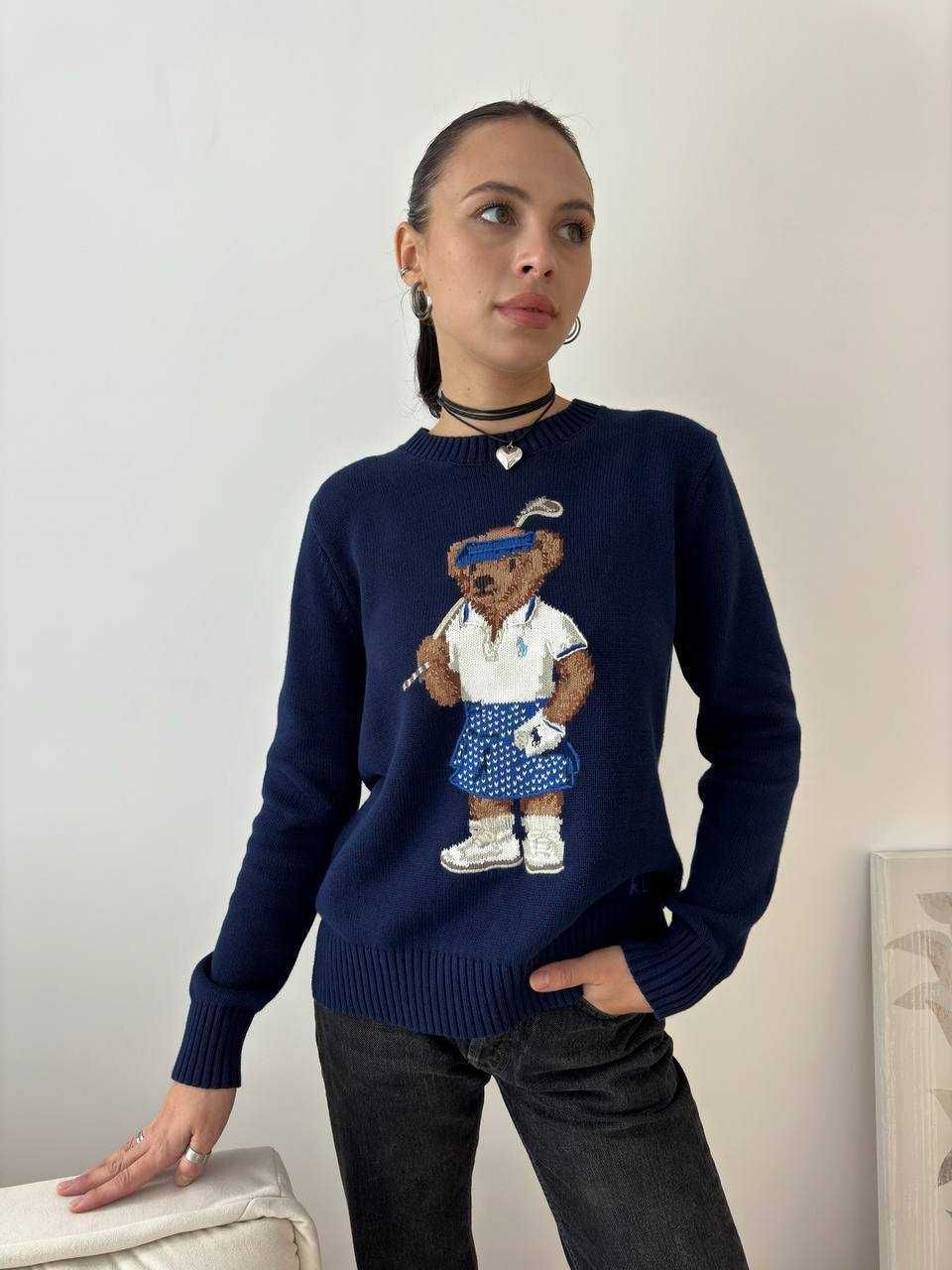 Hit Sweterki Ralph Lauren Misie Bear! Różne kolory i  modele XS S M L