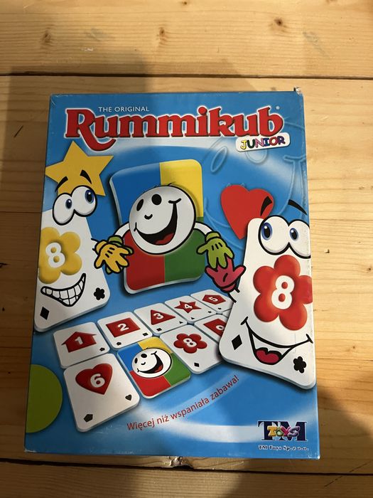 Gra Rummikub Junior- edukacyjna gra dla dzieci