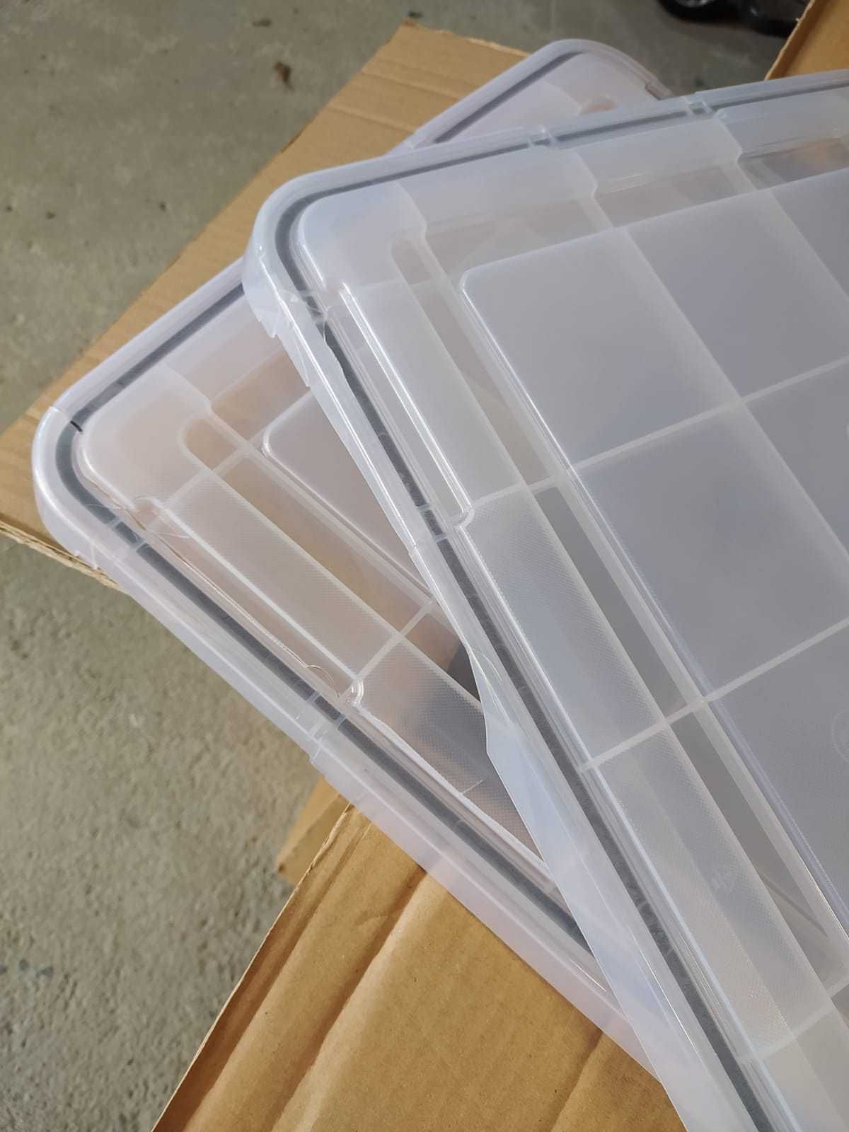 Plastikowe pudełko do przechowywania 50 l