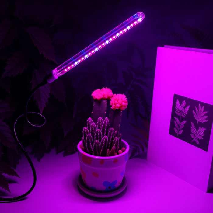 Lampa LED do uprawy roślin USB 5V Full Spectrum – elastyczne ramię