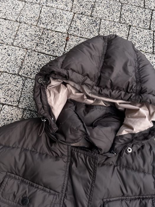 Kurtka puchowa zimowa damska Hetrego down jacket puffer parka Brown