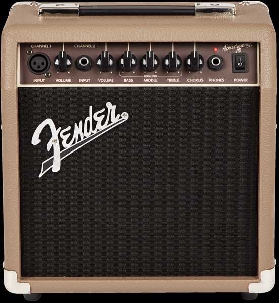 Wzmacniacz do gitary akustycznej FENDER Acoustasonic 15 W