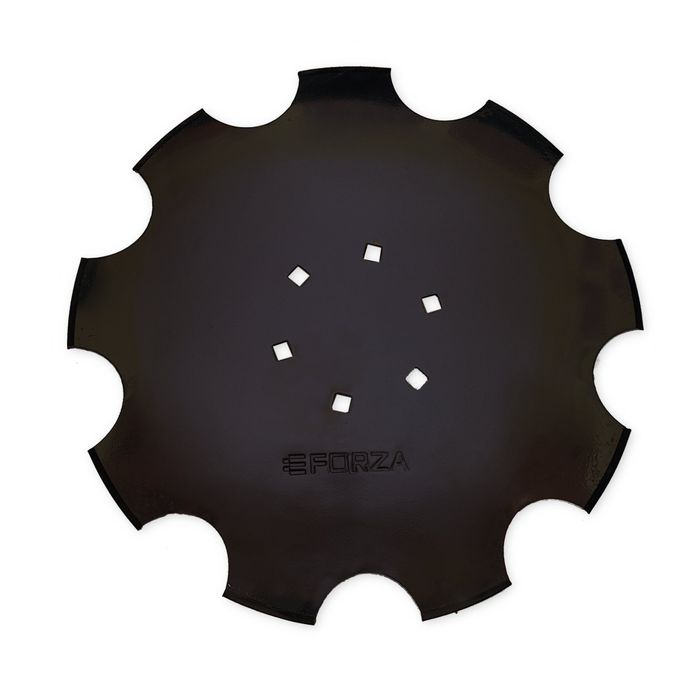 Talerz do talerzówki 460 mm x 3,5 mm, uzębiony, 6 otworów, Z-9,stal-b