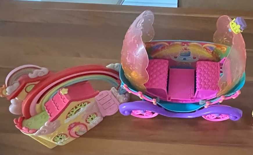 Conjunto My Little Pony – Carruagem mágica + Casa arco-íris
