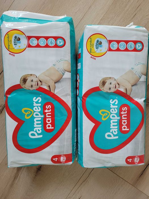 Pieluchomajtki  pampers pants 4 156szt.