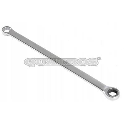 Klucz oczkowy długi z grzechotką 72z 10mm L=292mm