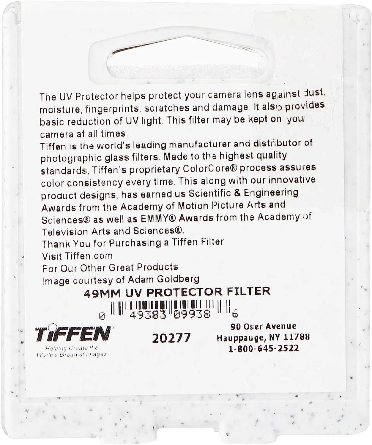 Tiffen 49UVP 49 mm filtr ochronny UV, czarny