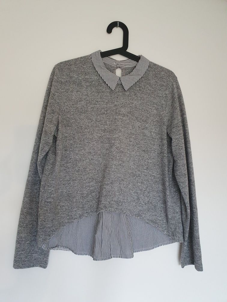 Sweter z kołnierzem