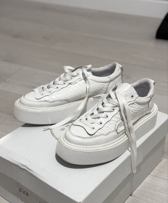 Кеди шкіряні, натуральна шкіра 37