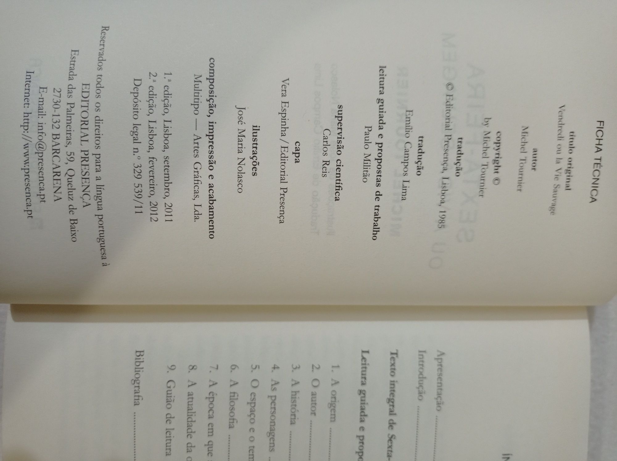 Sexta-feira ou a vida selvagem - Michel Tournier