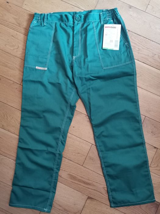 Spodnie robocze do pasa Brixton Classic zielone 28