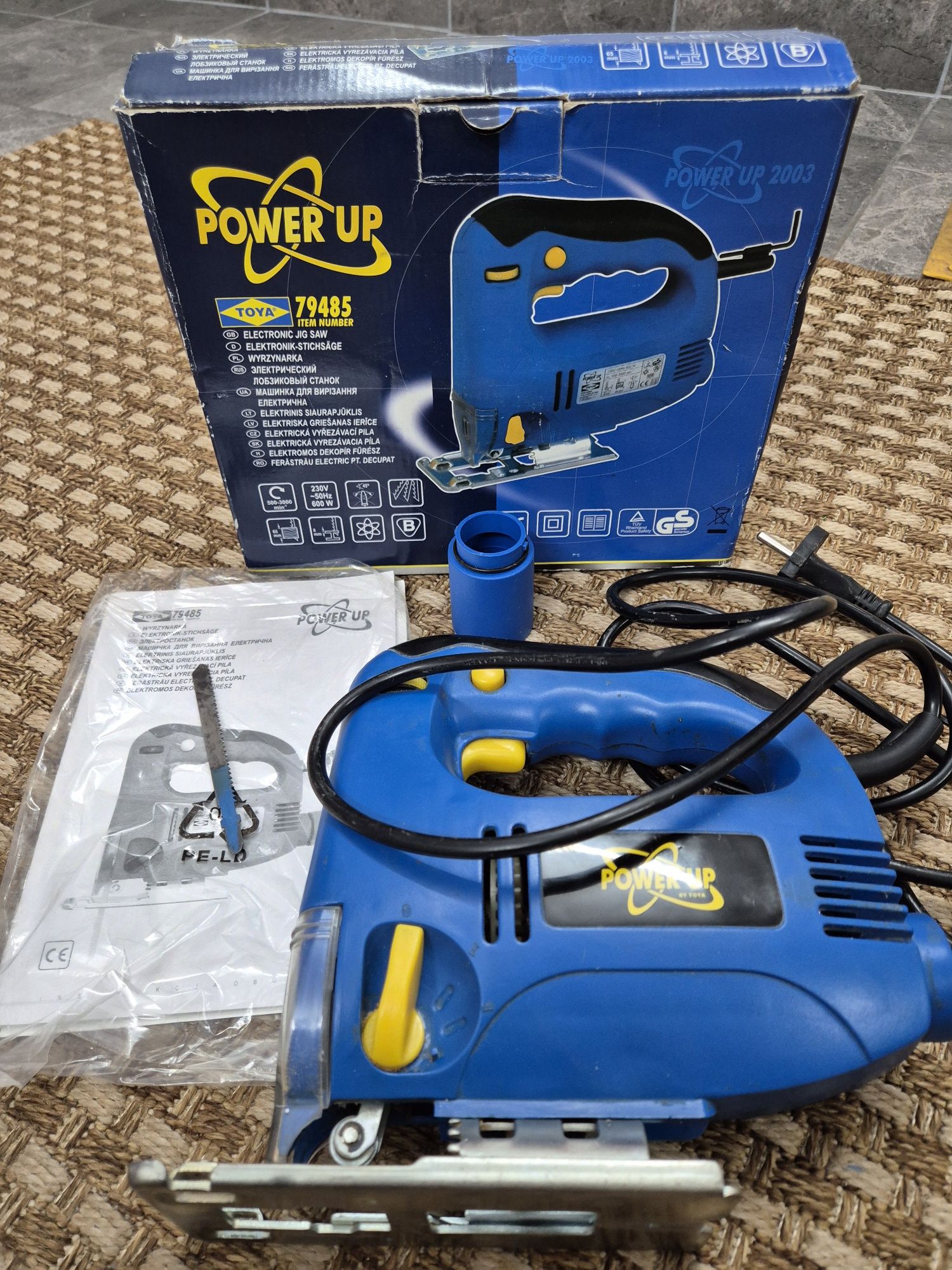 Wyrzynarka Power Up, jak nowa
