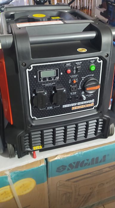 Генератор 3.8квт, інверторний, Sturmax PGM8738IE,мідь, електростартер.