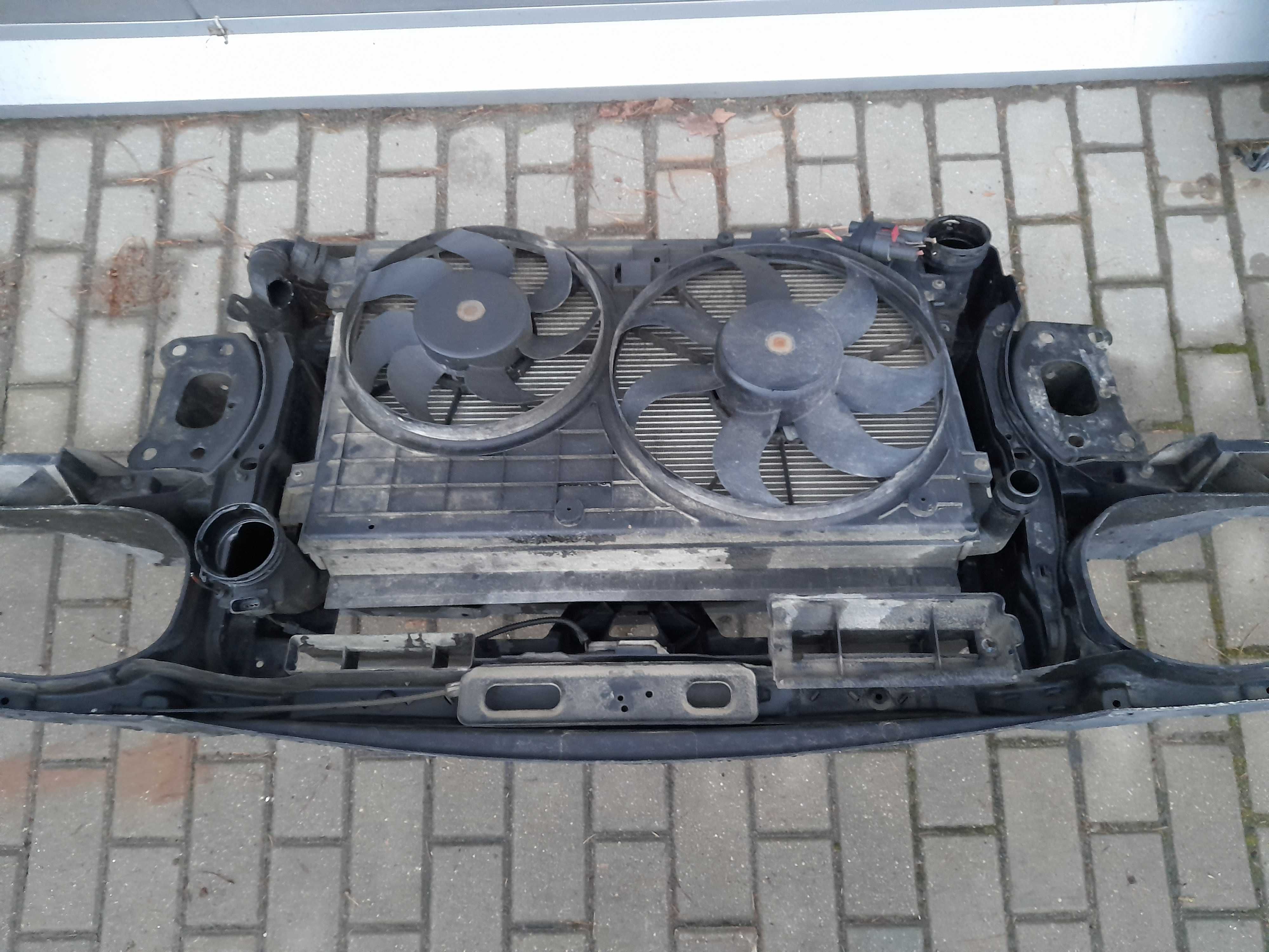 Wzmocnienie czołowe Chłodnice Wentylator 1.9 TDI VW Caddy 04-10r