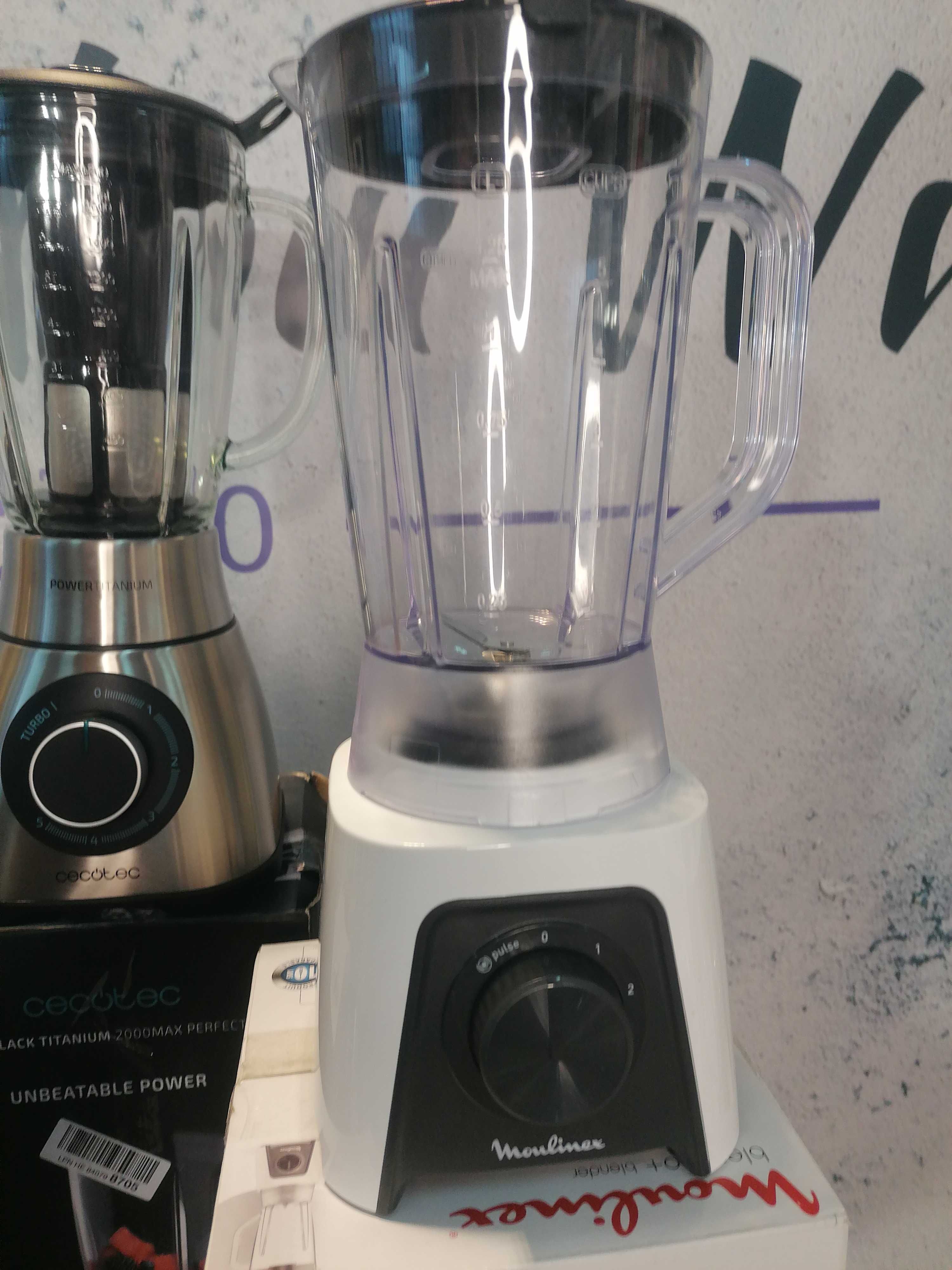 Moulinex > Blender Kielichowy Szklany Do Koktajli  450W 1,5L