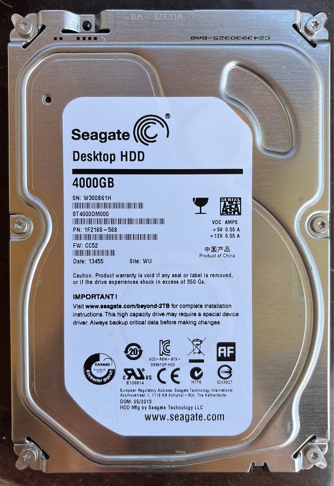 Жесткий диск Seagate Desktop HDD.15 4TB