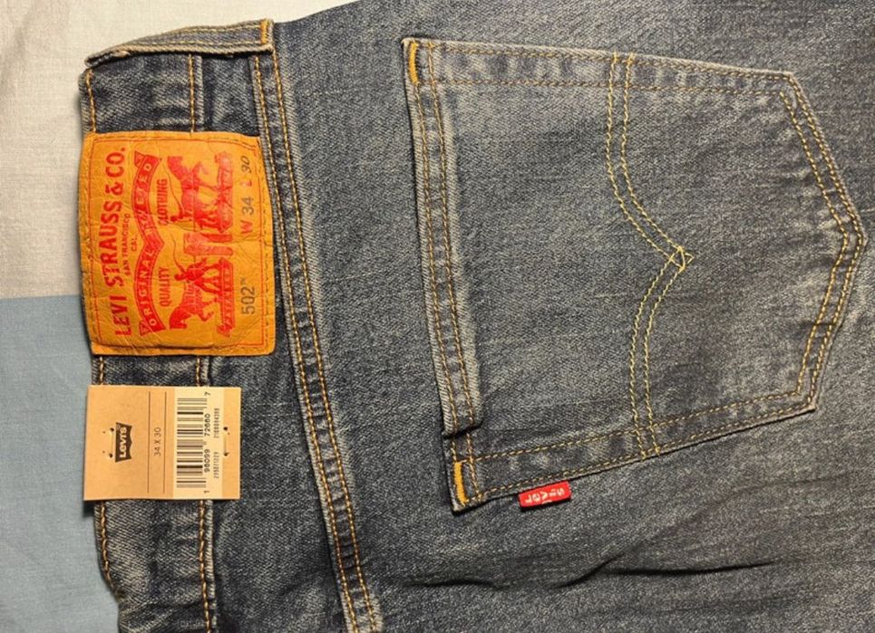 Calças novas Levi’s
