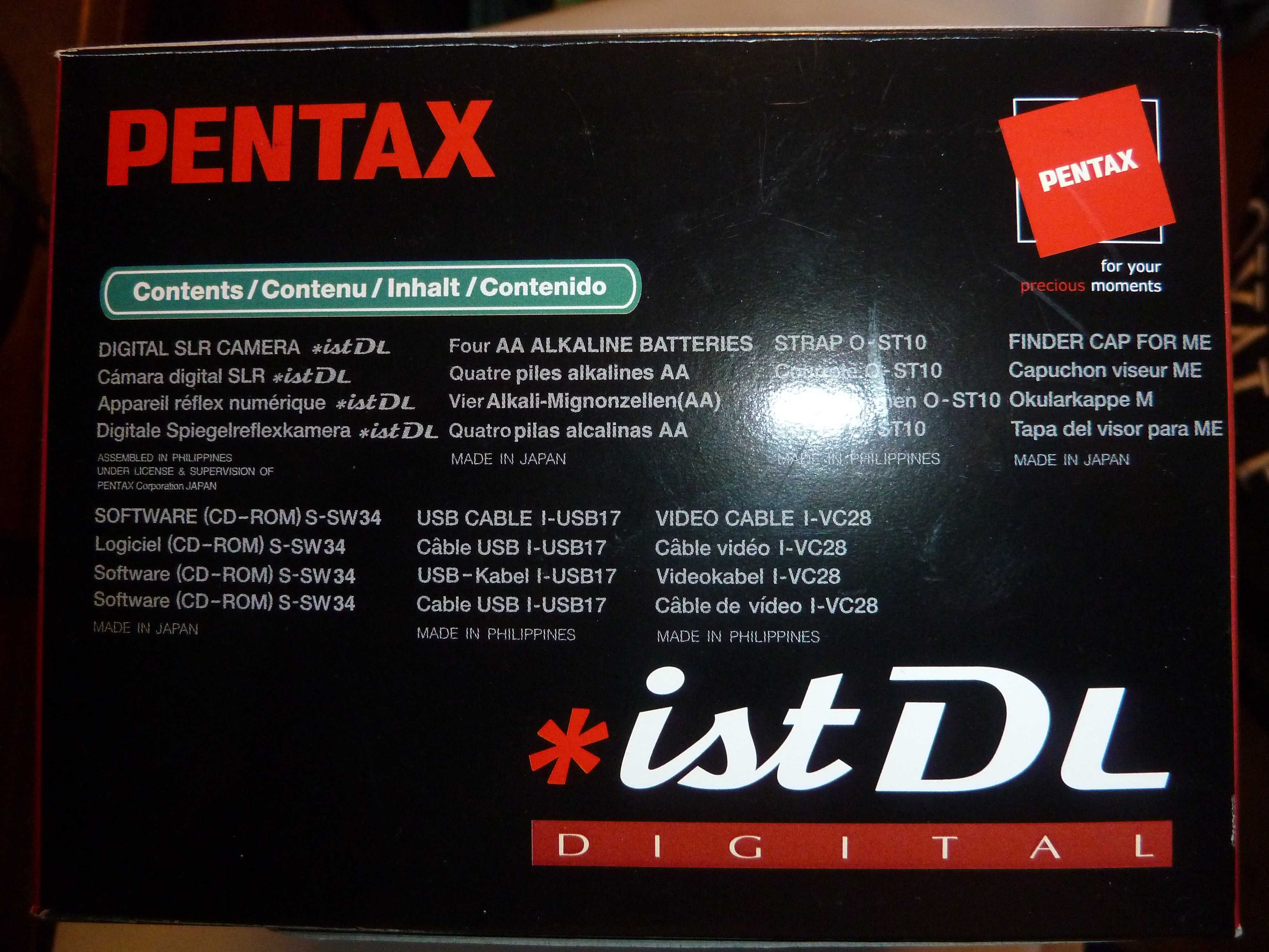Máquina fotográfica digital nova Pentax ist DL - Pechincha