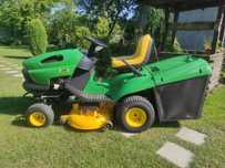 садовий трактор,газонокосарка JOHN DEERE