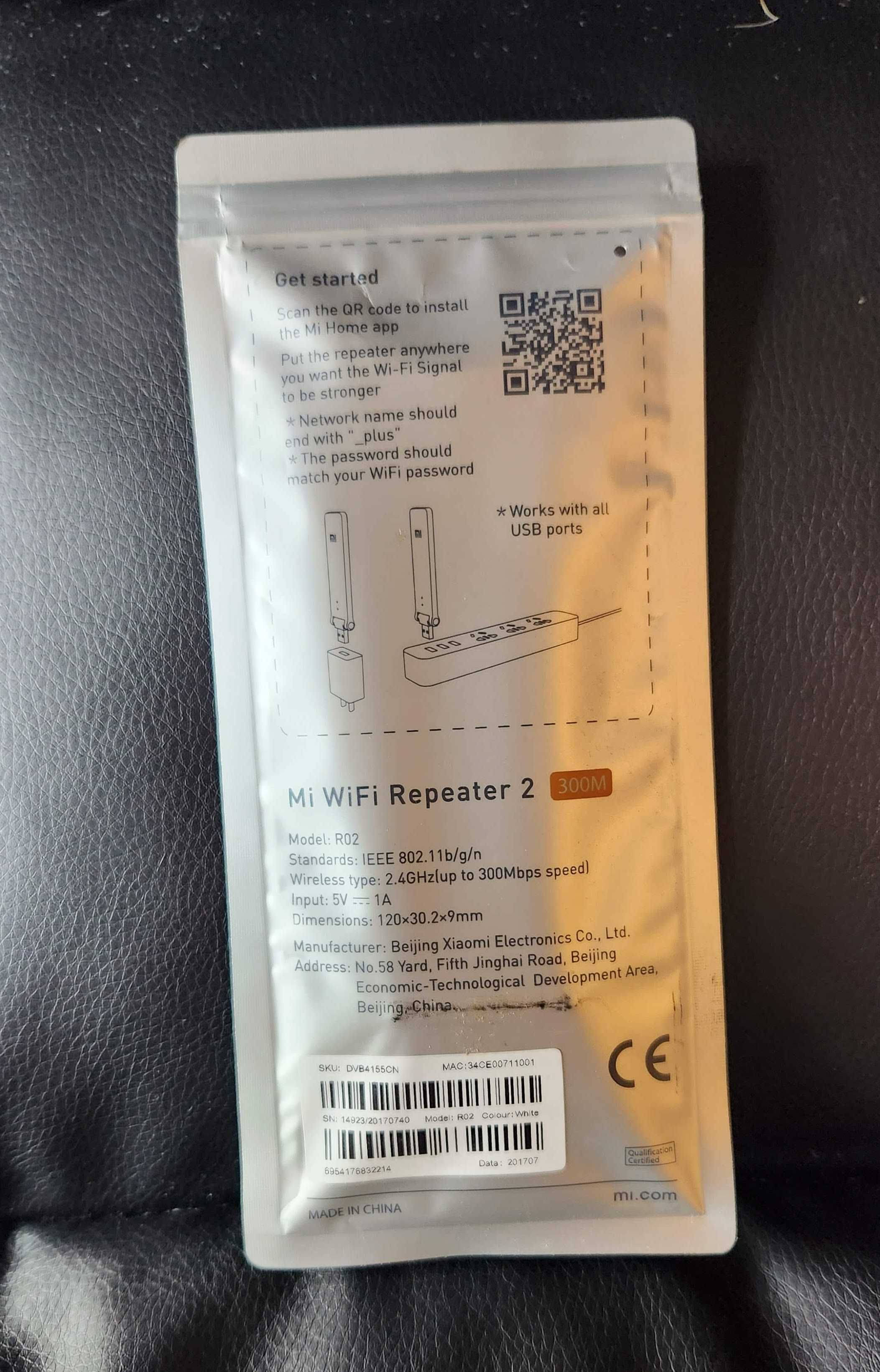 Extensor Wireless Xiaomi Repeater 2