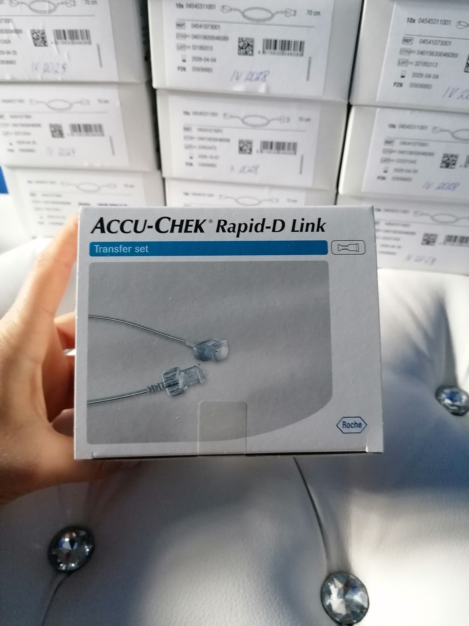 Dreny do pompy insulinowej Accu Chek Rapid-D Link