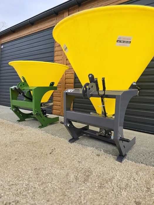 Nowy desing - 6 łopatek rozsiewających z regulacją 4-24 rozsiewacz