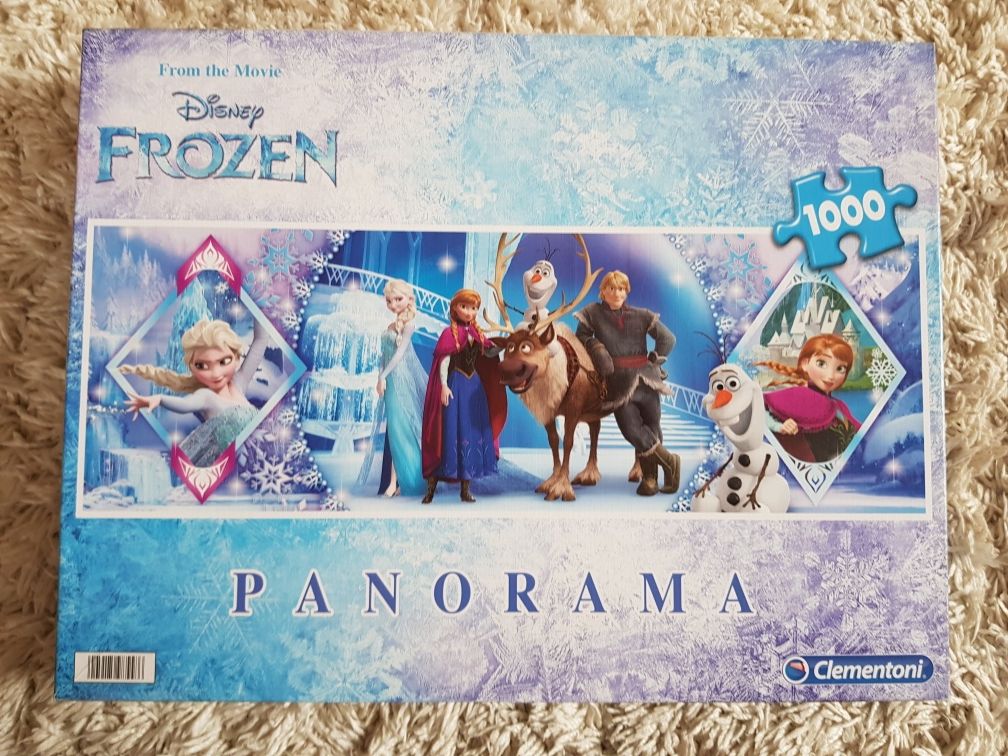Puzzle 1000 Clementoni Disney, Kraina lodu, Frozen
