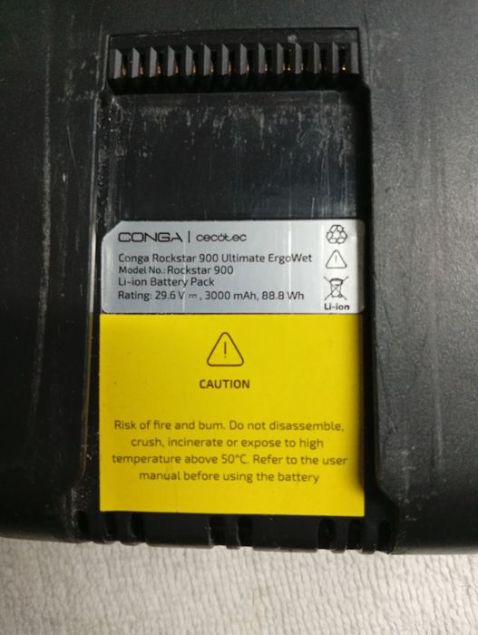 Bateria Conga cecotec rock star 900