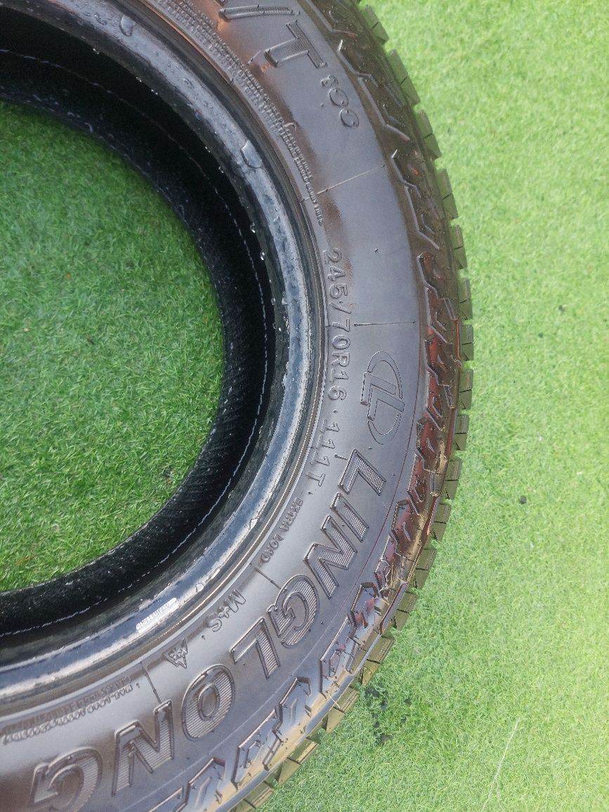 2 pneus usados 245/70 R16