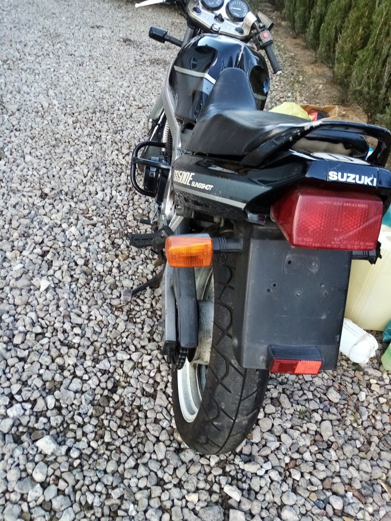 Suzuki gs 500 ogon plastiki plastik zadupek