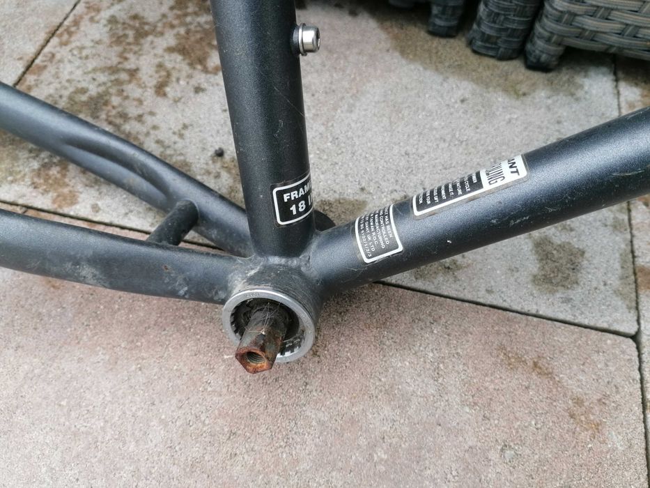 rama rowerowa MTB CR-MO stalowa VINTAGE wymienny hak