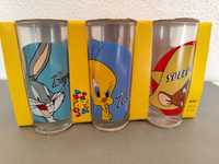Zestaw szklanek Disney 1993-4 r vintage retro prl