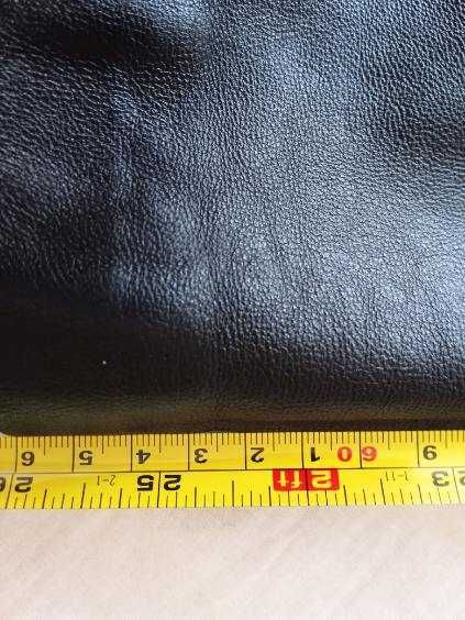 Kurtka męska skórzana skóra XL czarna półmat klasyczna.Okazja.