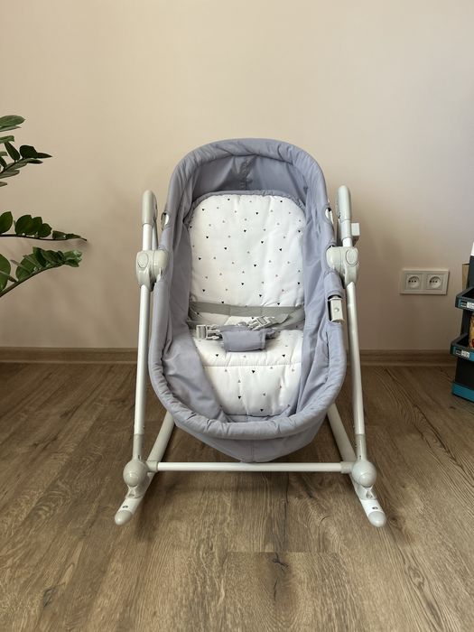 Шезлонг-гойдалка Kinderkraft Unimo 5 в 1 Pink