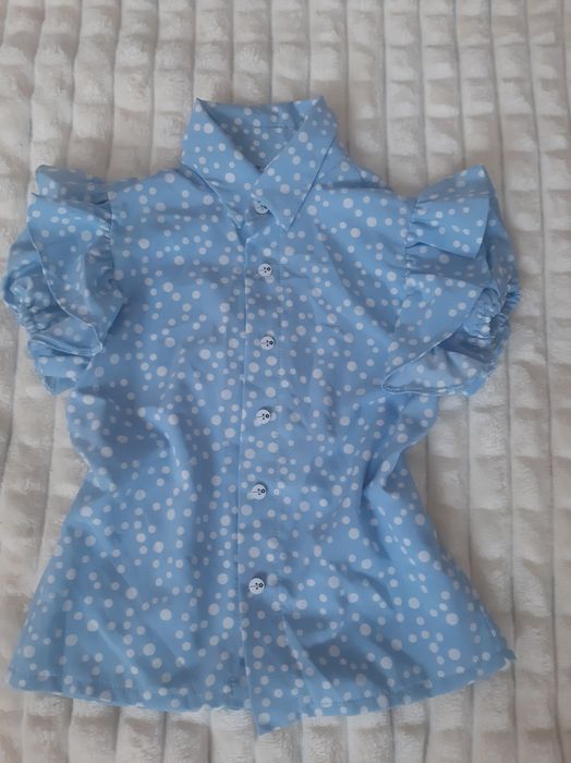 Шкільна блузка 134-140