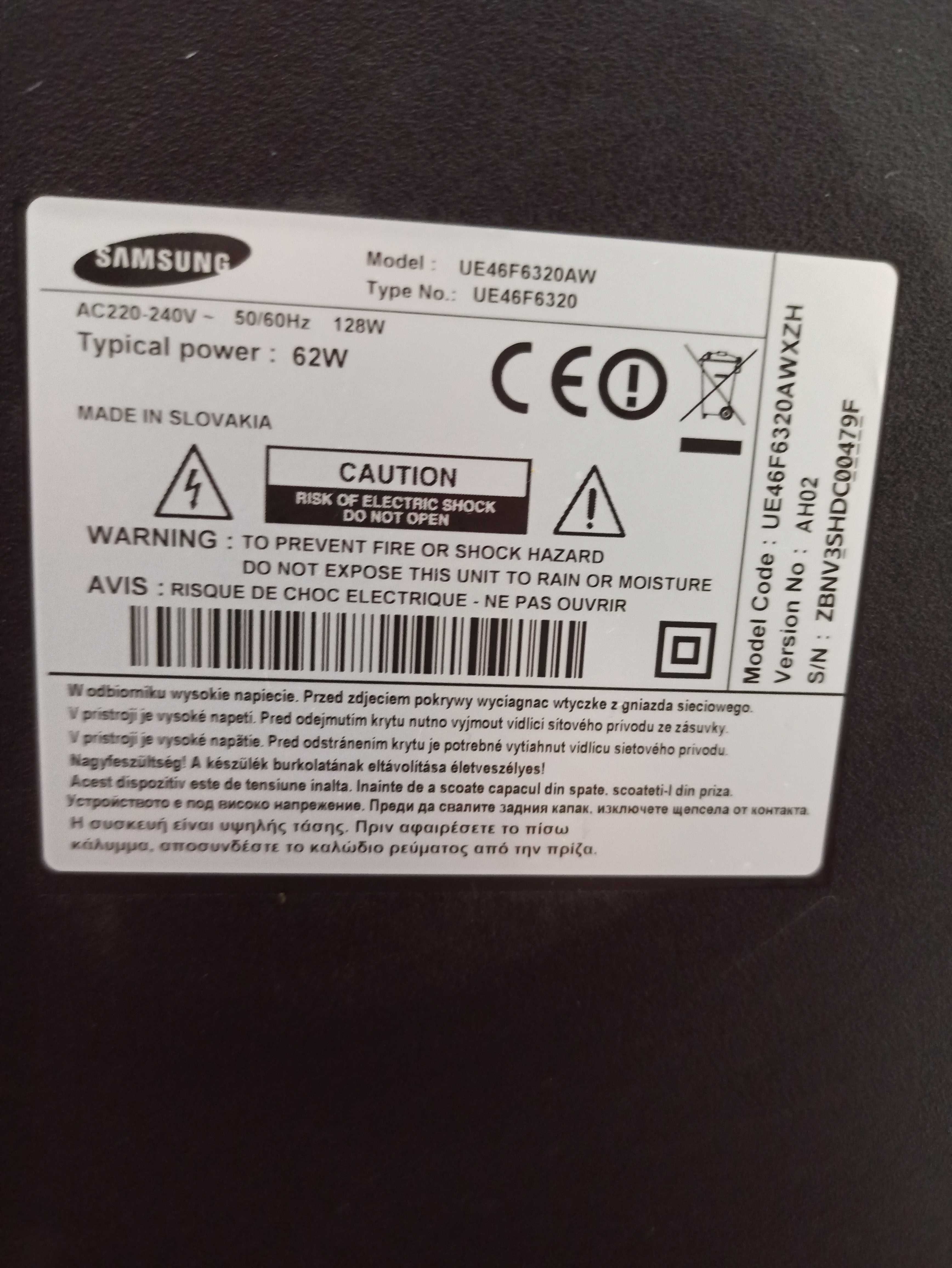 TV Samsung Smart 46 cali