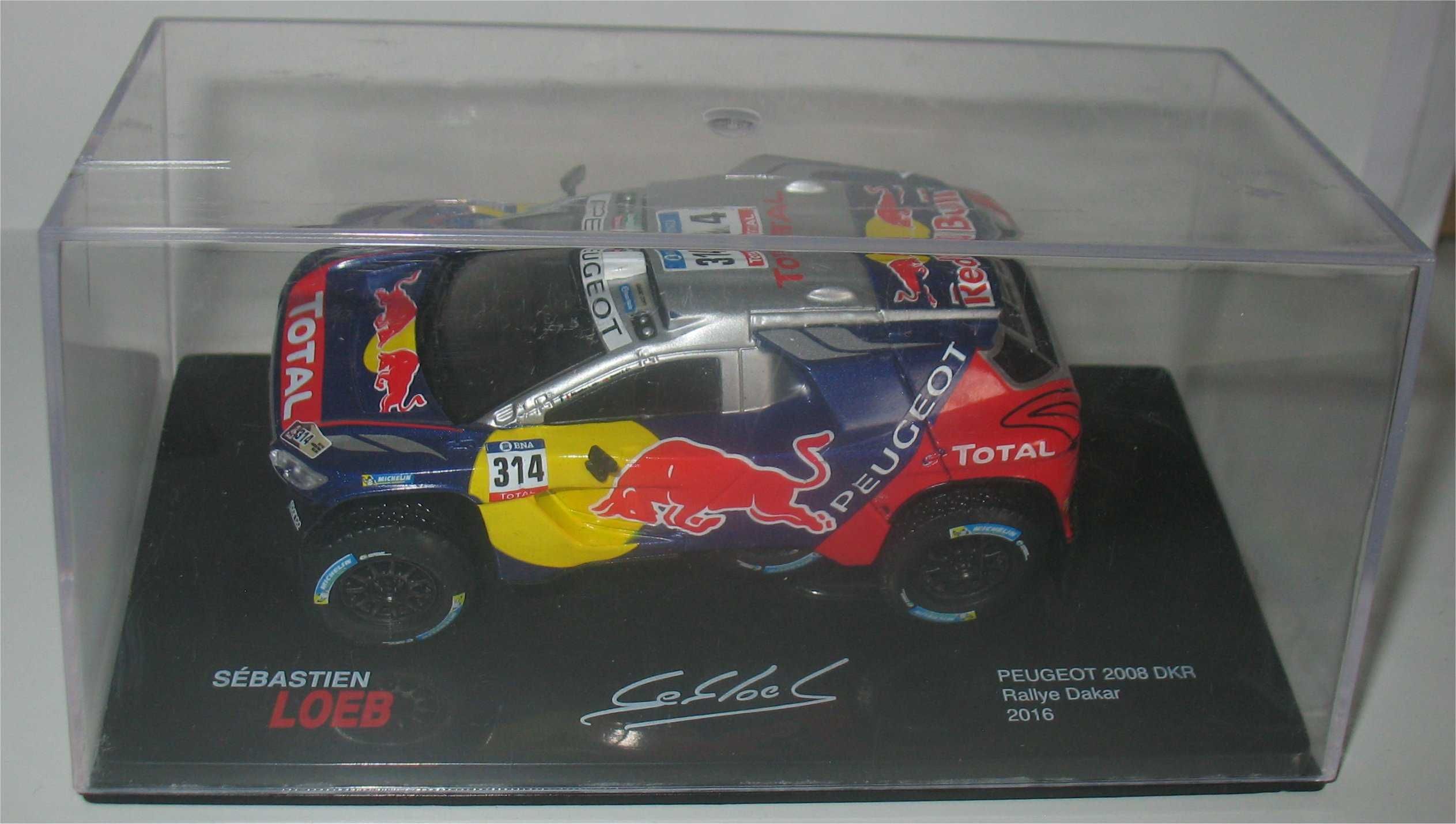 Altaya/Ixo - Peugeot 2008 DKR - 9º Dakar 2016 - Sébastien Loeb