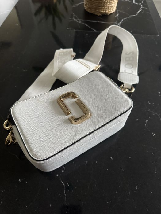 Marc jacobs torebka biala nerka jak nowa